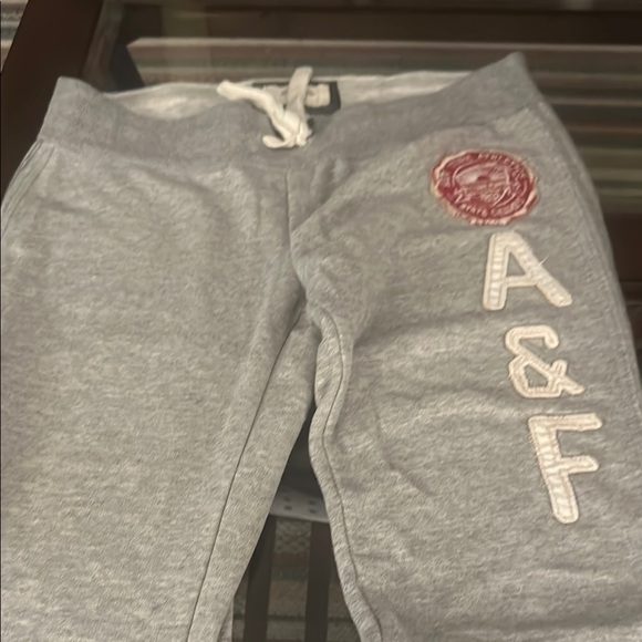 Abercrombie & Fitch Gray Track Pants - Picture 2 of 4